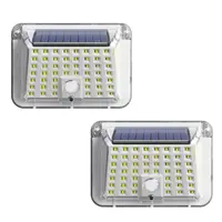 Set 2 x Lampa solara 90 LED Jortan, senzor de miscare