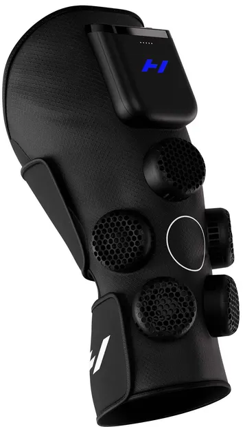 Orteză de genunchi pentru terapie Hyperice - Contrast 2 Knee, negru