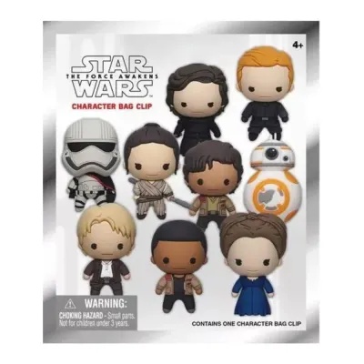 Mini Figurina cu Clips 3D Star Wars The Force Awakens PVC