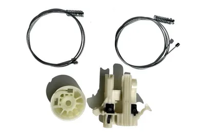 Set reparatie macara geam spate stanga potrivit FIAT 500 dupa 2007 - (set)