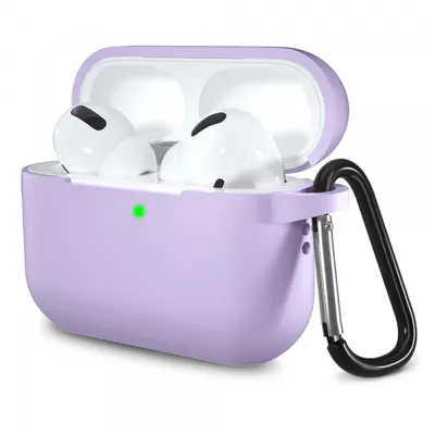 Husa Techsuit Silicone pentru Apple AirPods Pro Series, Mov