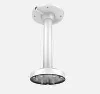 Suport pentru montaj pe tavan Hikvision DS-1471ZJ-135, material aliaj de aluminiu, dimensiuni: Ø 136 mm × 565 mm, greutate: 1350