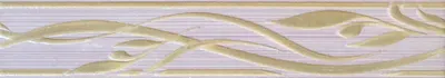 Brau decorativ faianta baie / bucatarie Sorely Lila 7 x 40