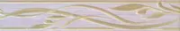 Brau decorativ faianta baie / bucatarie Sorely Lila 7 x 40