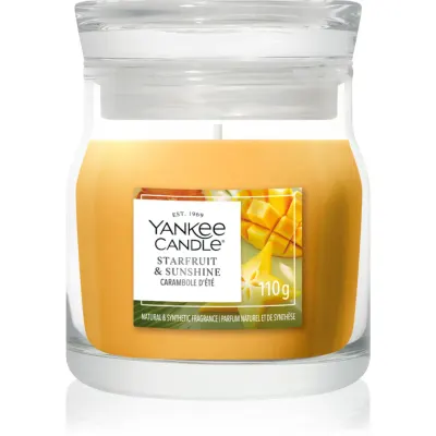 Yankee Candle Starfruit & Sunshine lumânare parfumată Signature 110 g