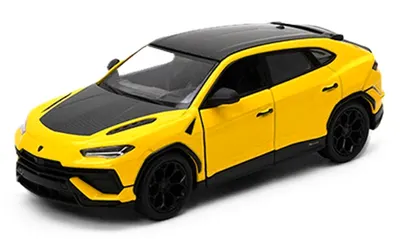 Mașinuță metalică Kinsmart - Lamborghini Urus Performante, 1:36, galben