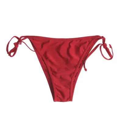 Slip elegant in nuanta rosu bordo