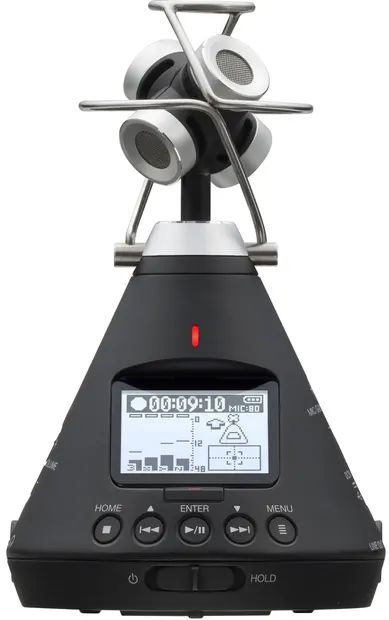 Reportofon Zoom - H3-VR 360°, negru