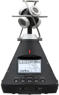 Reportofon Zoom - H3-VR 360°, negru