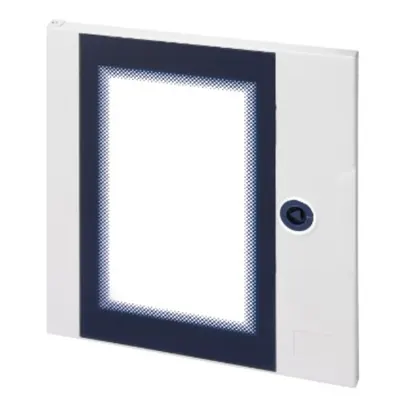 Qp Transparent Door Fitted With Lock - 250x300