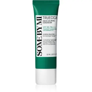 Some By Mi Truecica Aqua Calming Suncream emulsie protectoare calmantă SPF 50+