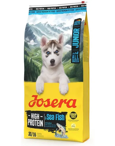 JOSERA High Protein Junior Sea Fish 2x12,5kg hrană bogată în proteine pentru cățeluși