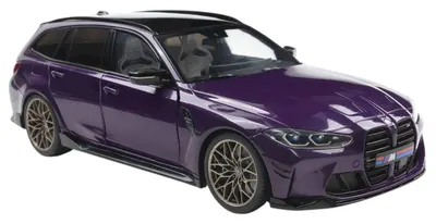 Model de colecție SOLIDO Contemporary: Automobile - BMW M3 (G81) Touring, Purple Metallic, 2024