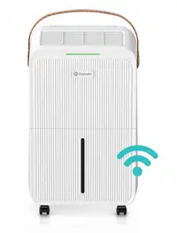 Dezumidificator si purificator AlecoAir D16 Retro, WiFi, 16 l /24 h, Ionizare, UV-C, Indicator umiditate, Uscare Rufe, 25 mp