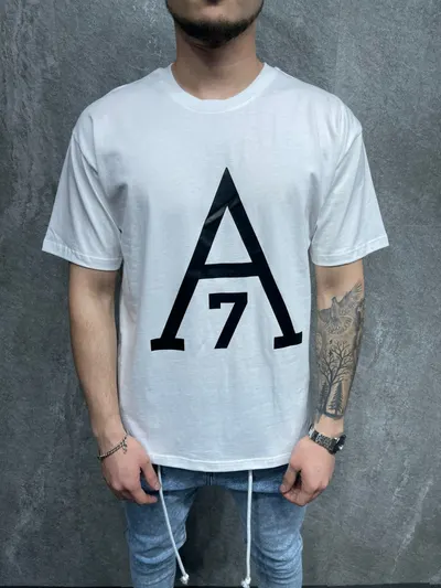 Tricou A7 Fashion White Tsas274(6056) (mărime: M)