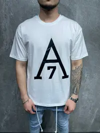 Tricou A7 Fashion White Tsas274(6056) (mărime: M)