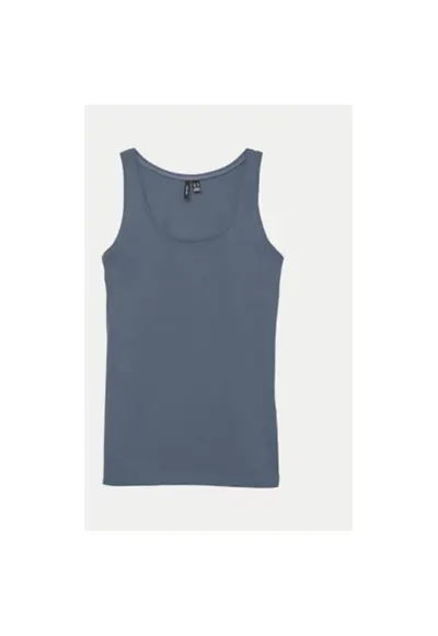 Tricou dama - Bumbac organic - Albastru