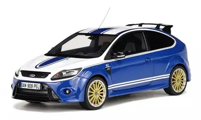 Model de colecție OTTOMobile Modern: mașini - Ford Focus Mk2 RS Le Mans (Blue) (2010)