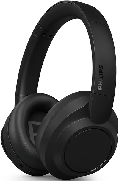 Căști fără fir cu microfon Philips - TAH6509BK/00, ANC, negre