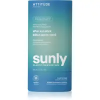 Attitude Sunly Plastic Free Suncare crema cu efect calmant dupa expunere la soare Mint, Cucumber 60 g