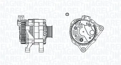 Alternator (14v, 90a) Potrivit Citroen C5 I, C8, Xsara, Xsara Picasso; Fiat Ulysse; Peugeot 206, 307, 407, 607, 807, Bipper Tepee, Partner Minivan; Toyota Aygo 1.1-2.2 04.97