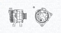 Alternator (14v, 90a) Potrivit Citroen C5 I, C8, Xsara, Xsara Picasso; Fiat Ulysse; Peugeot 206, 307, 407, 607, 807, Bipper Tepee, Partner Minivan; Toyota Aygo 1.1-2.2 04.97-