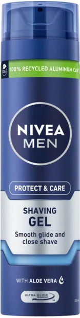 Nivea Men Gel de ras Protect & Care, 200 ml