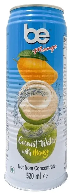 Be Pure Apă de cocos cu mango, 520 ml