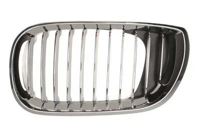 Grila radiator Stanga potrivit BMW 3 (E46) 1.6-3.2 1997-2007 pana in 2001 - (pentru caroserie break; salon, crom)