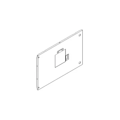 Metal Capac pentru XL³ S 4000 enclosures - 1 draw-out device cuout elcb in vertical position cu motor-driven handle