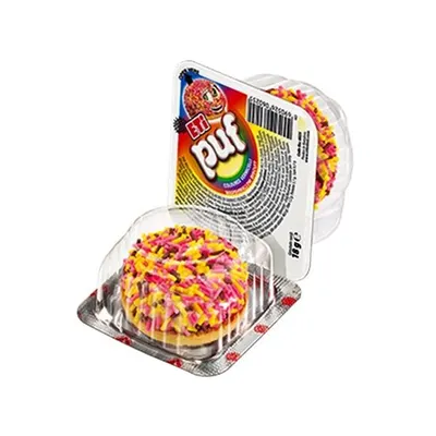 Biscuiti cu spuma Rainbow Eti Puf 18g Engros