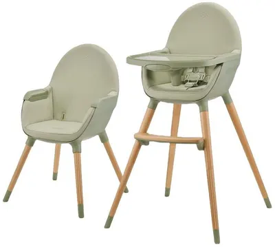Scaun de masă pentru copii 2 în 1 Kinderkraft - Fini 2, Green