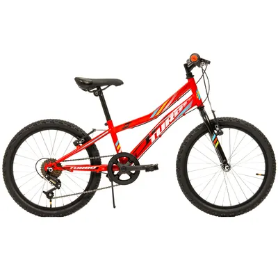Bicicleta Copii DHS Turbo, Rosu Reambalat