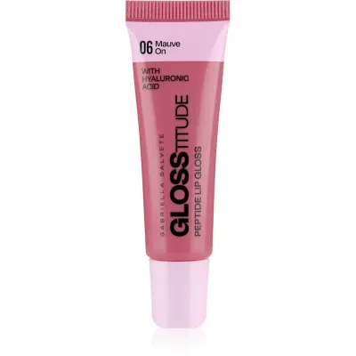 Gabriella Salvete Glosstitude Peptide Lip Gloss lip gloss hidratant culoare 06 Mauve On 10 ml