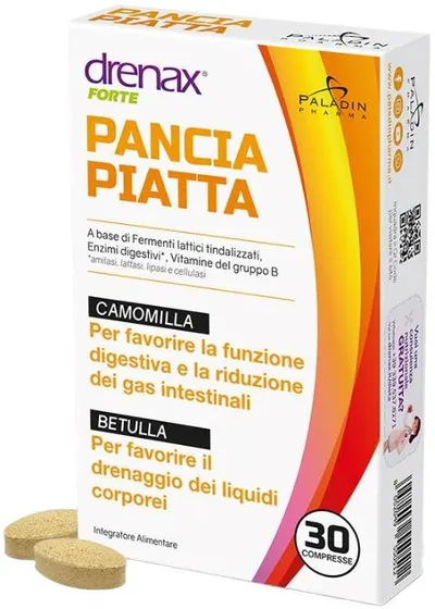 Drenax Forte Pancia Piatta, 30 tablete, Paladin Pharma