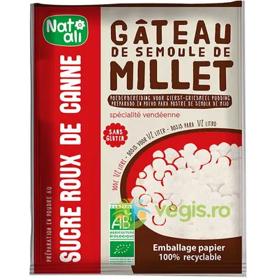 Budinca din Gris de Mei fara Gluten Ecologica/Bio 70g