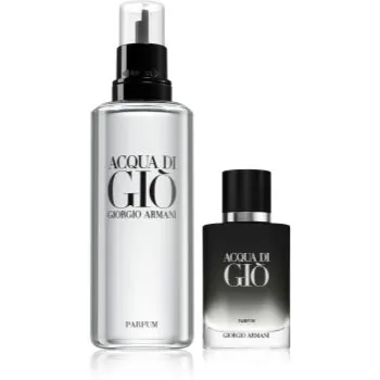 Armani Acqua di Giò Parfum Refill Set set pentru bărbați