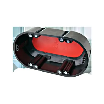 Doză dublă cu protecţie la incendiu, D=74mm, A=54mm 100 bucati