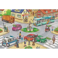 Puzzle 4 in 1 - Vehicles
