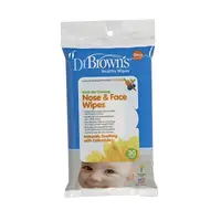 Șervețele umede pentru nas și față Dr. Brown's, 30 buc.