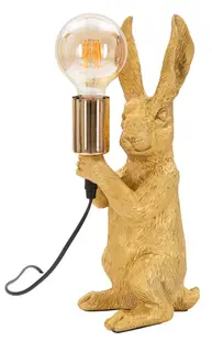 Mauro Ferretti Lampă De Masa Iepure cm 13X17X35,5 | Aosom Romania