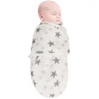 Paturica infasat bumbac organic Grey Stars Sevibebe