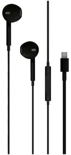 Căști Lemontti – Ripple, USB-C, negre