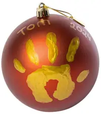 Minge cu amprentă Tiny Love - Tiny Creations, roşu
