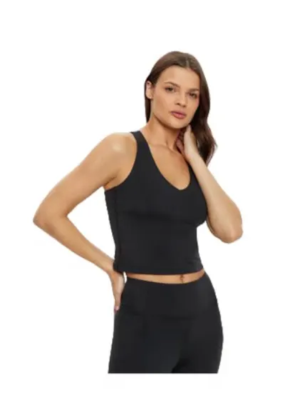 Top dama F7W98T HH5EA - Poliester/Elastan - Negru