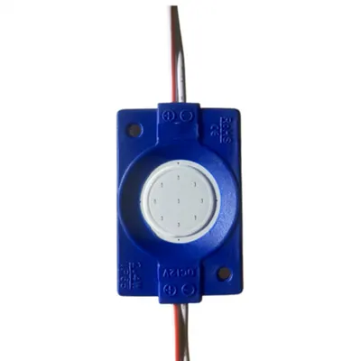 Modul Led Cob Albastru 9 Led-Uri 2.4w/200lm/ip65/12v