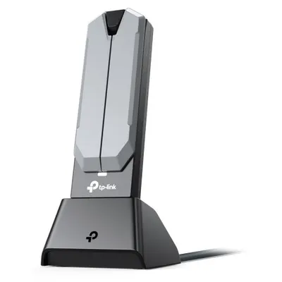Adaptor USB WiFi 7, TP-Link, Archer BE6500, Tri-Band cu antene, High Gain ARCHER TBE400UH