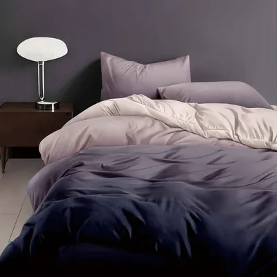 Lenjerie de pat din finet Somnart 4 piese Enjoy Life, cearceaf de pat clasic 230 x 220 cm Amethyst Dream