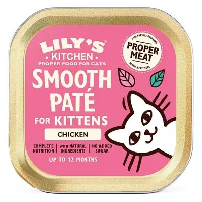 Lily's Kitchen, Smooth Pate for Kittens, Chicken, 85 g