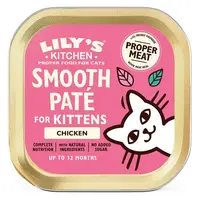 Lily's Kitchen, Smooth Pate for Kittens, Chicken, 85 g
